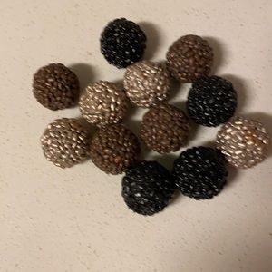 Pier 1 Textured Decorative Small Balls